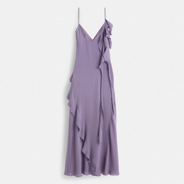 Coach Restored Spaghetti Strap Bias Dress - Preorder