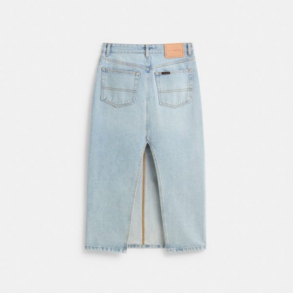 Coach Restored Long Denim Skirt - Preorder