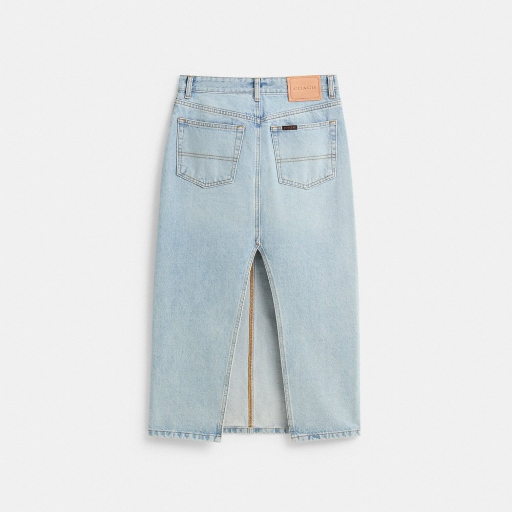 Coach Restored Long Denim Skirt - Preorder
