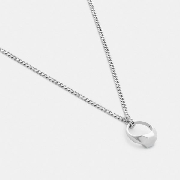 Coach Signet Ring Pendant Necklace - Preorder