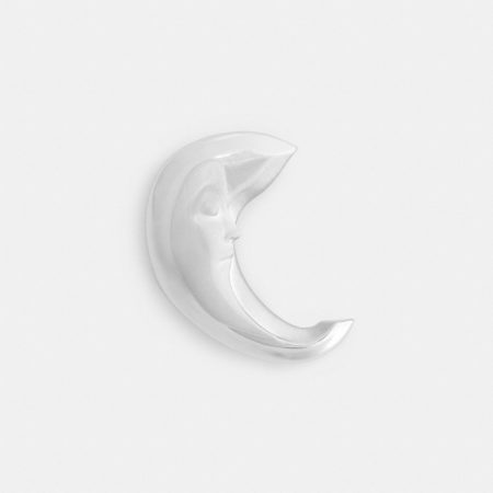 Coach Moon Brooch - Preorder — Silver