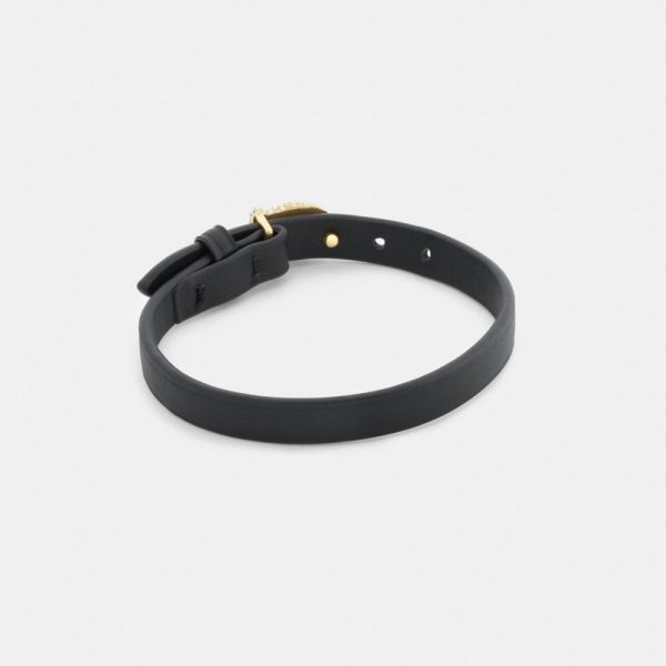 Coach Signature Pavé Leather Bracelet - Preorder