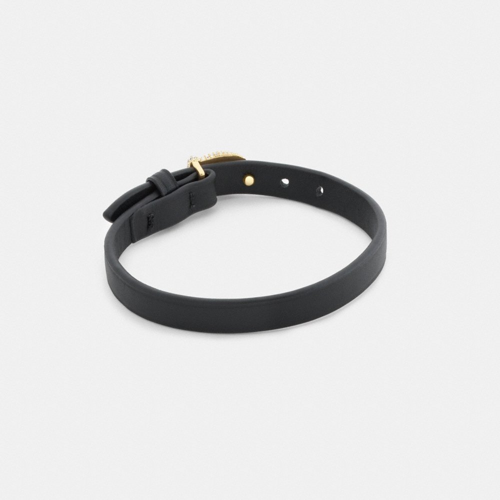 Coach Signature Pavé Leather Bracelet - Preorder