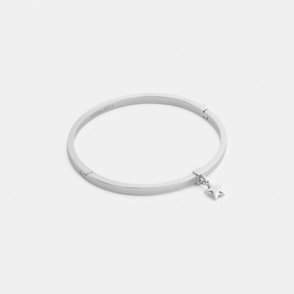 Coach Outlet Star Charm Thin Hinged Bangle - Preorder