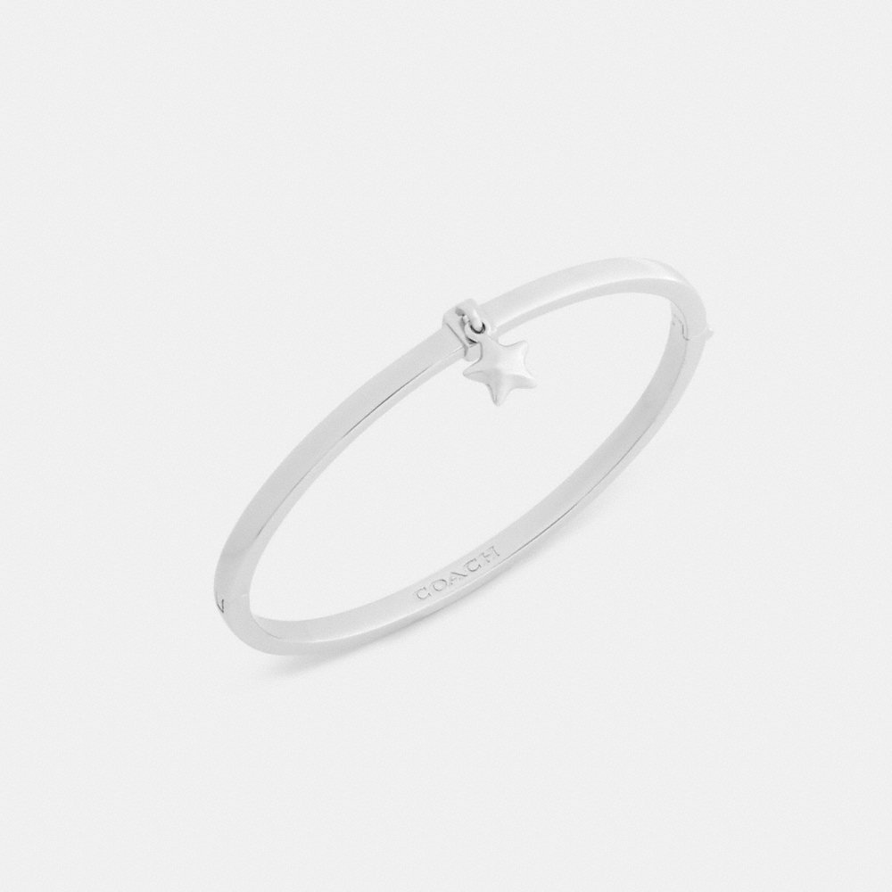 Coach Outlet Star Charm Thin Hinged Bangle - Preorder