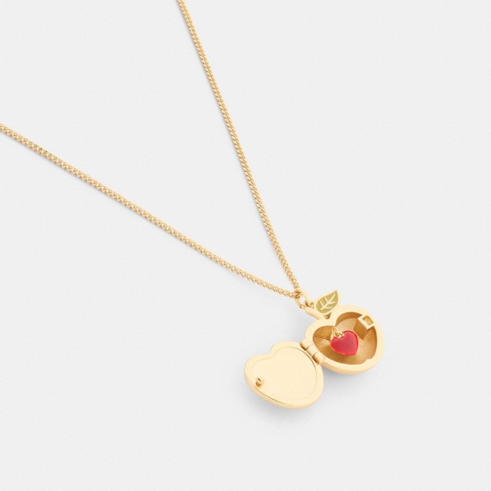 Coach Outlet Signature Apple Pendant Necklace - Preorder
