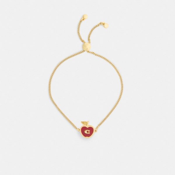 Coach Outlet Signature Apple Slider Bracelet - Preorder