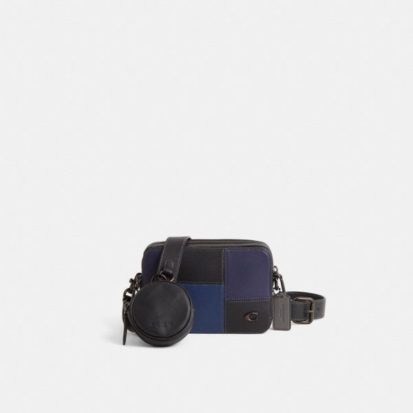 Coach Restored Charter Crossbody Bag 19 With Patchwork - Preorder