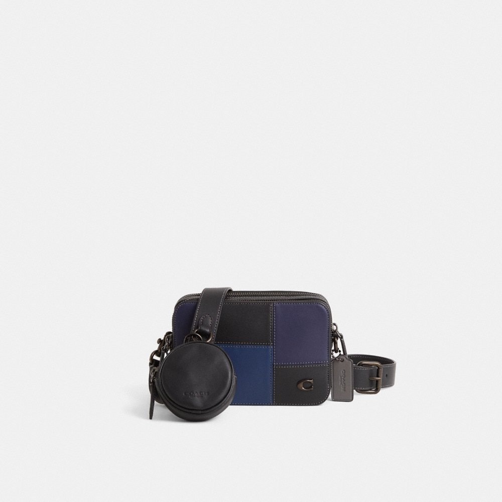 Coach Restored Charter Crossbody Bag 19 With Patchwork - Preorder