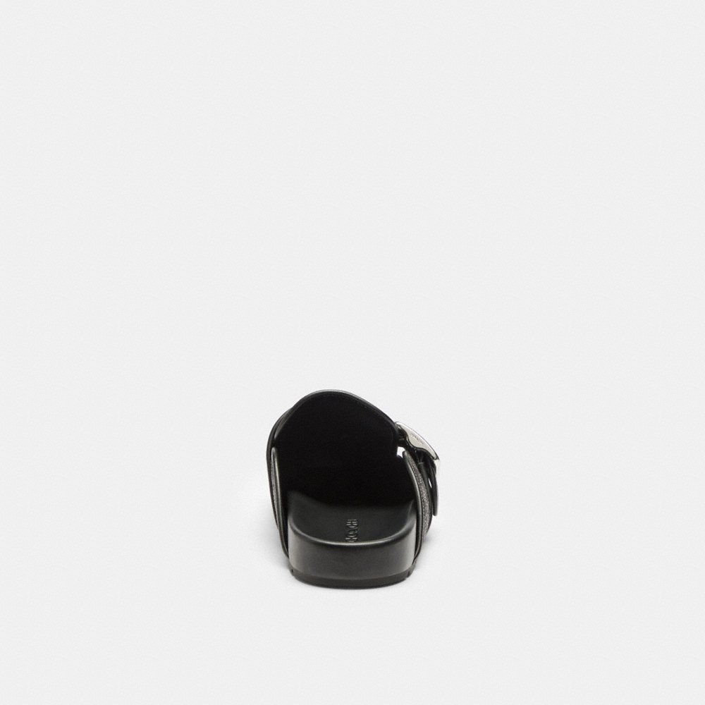 Coach Archival Buckle Clog With Crystal Signature - Preorder