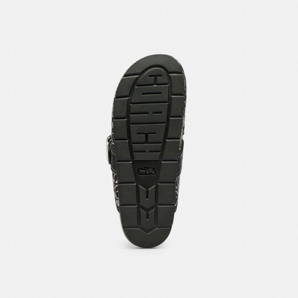 Coach Archival Buckle Clog With Crystal Signature - Preorder