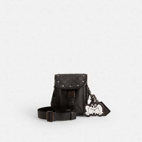 Coach Custom Charter North/South Crossbody In Signature Canvas - Preorder