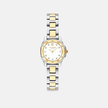 Coach Mini Kitt Watch, 21MM - Preorder — Two Tone