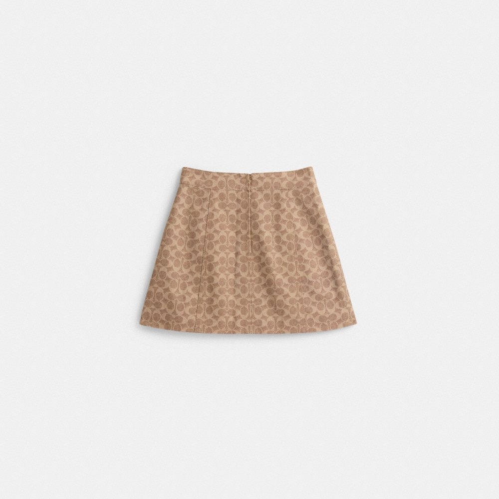 Coach Restored Signature Short Skirt - Preorder