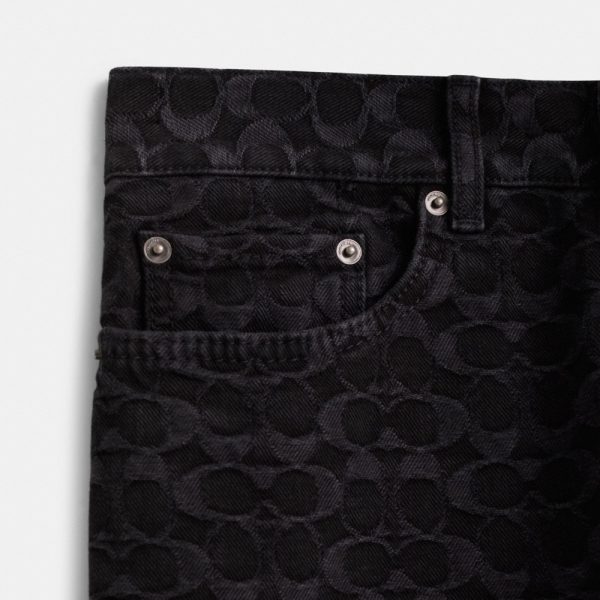 Coach Restored Signature Jeans - Preorder