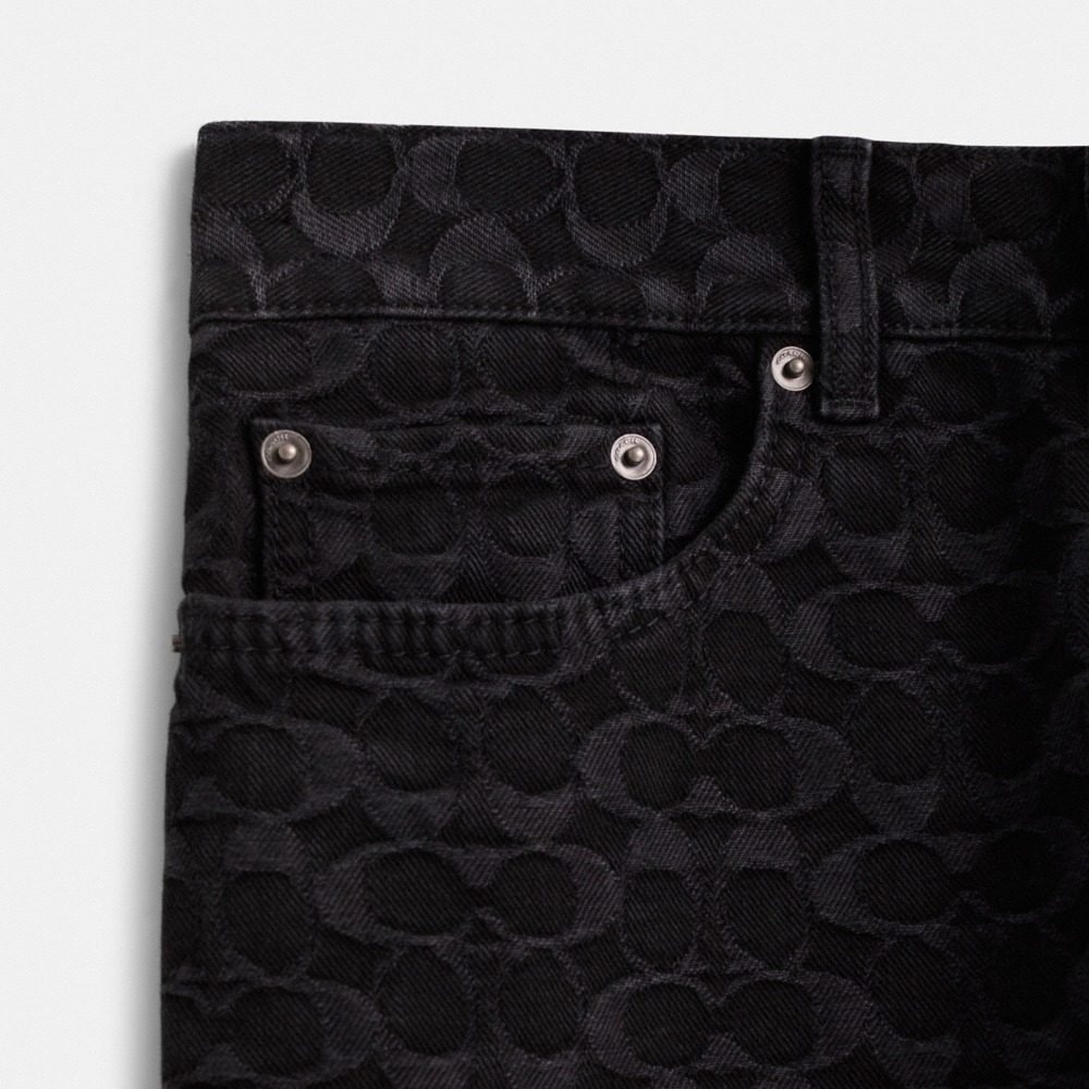 Coach Restored Signature Jeans - Preorder