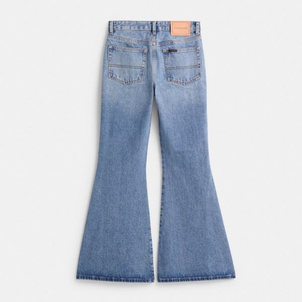 Coach Restored Denim Boot Cut Jeans - Preorder