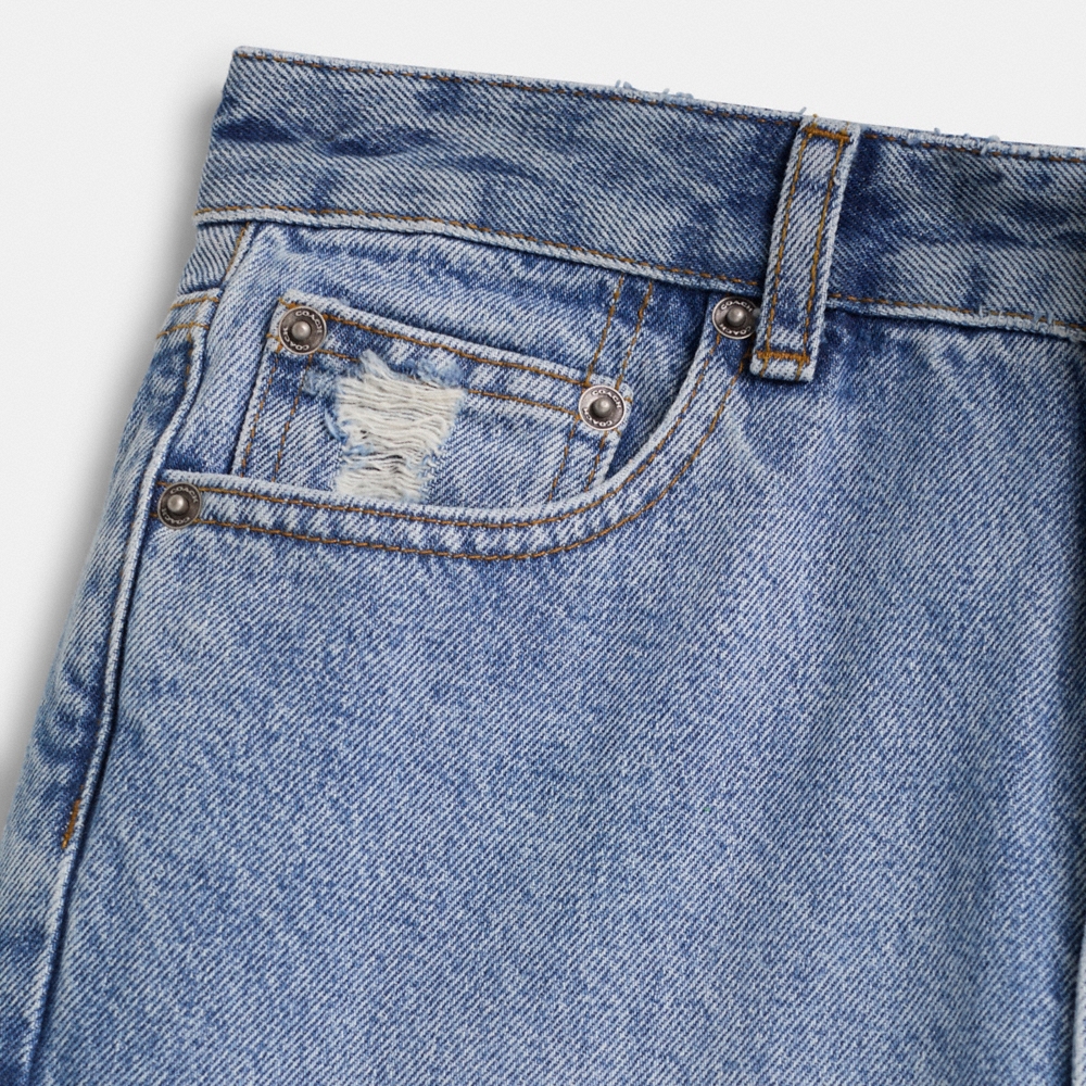 Coach Restored Denim Boot Cut Jeans - Preorder