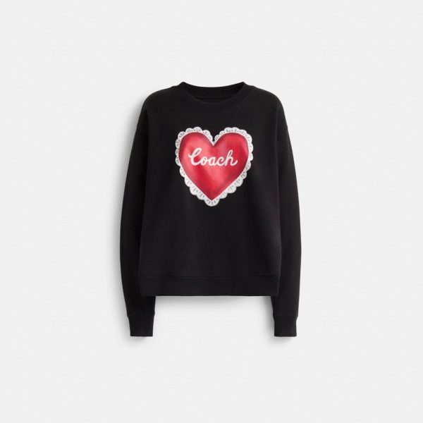 Coach Restored Heart Crewneck Sweater - Preorder