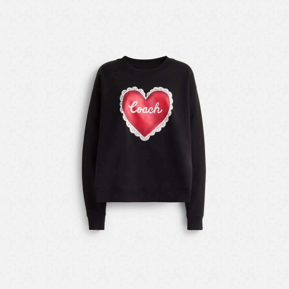 Coach Restored Heart Crewneck Sweater - Preorder