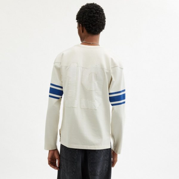 Coach Striped Varsity Long Sleeve T-Shirt In Organic Cotton - Preorder