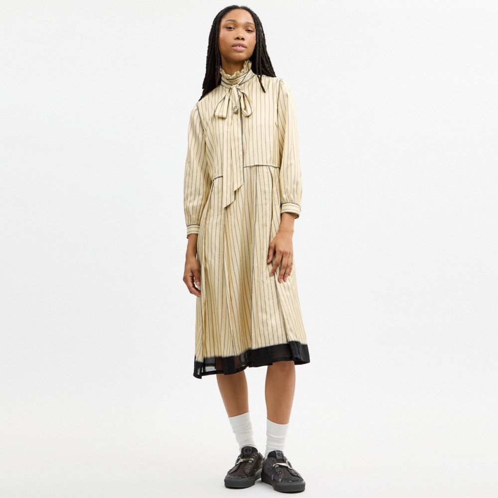 Coach Long Stripe Dress - Preorder