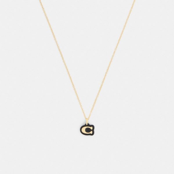 Coach Outlet Signature Resin Pendant Necklace - Preorder