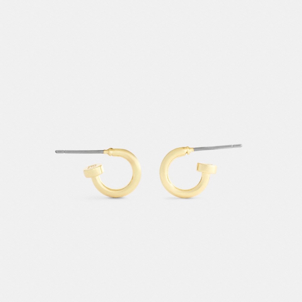 Coach Outlet Mini Hoop Earrings - Preorder