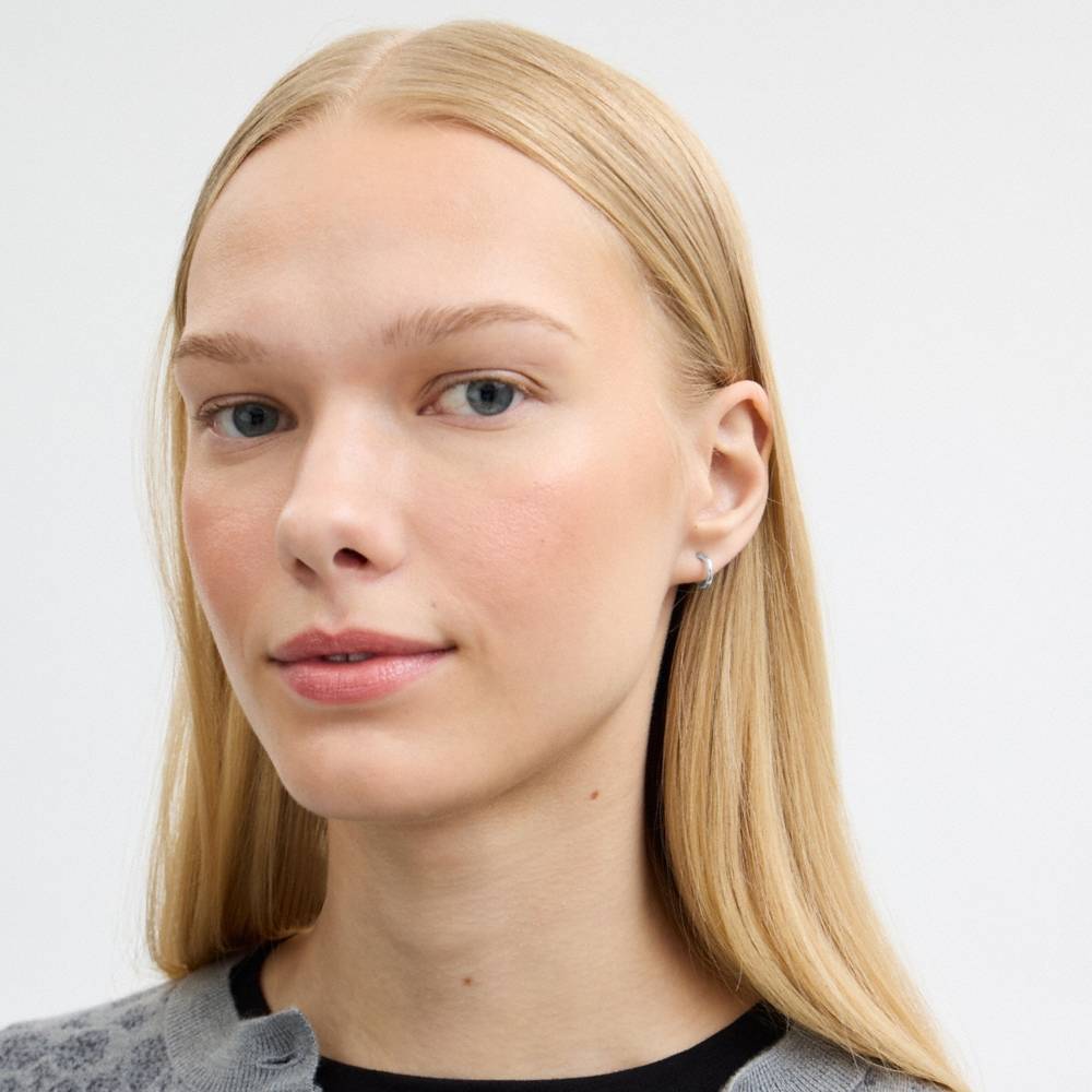 Coach Outlet Mini Hoop Earrings - Preorder
