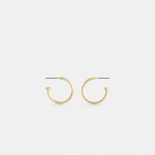 Coach Outlet Medium Hoop Earrings - Preorder