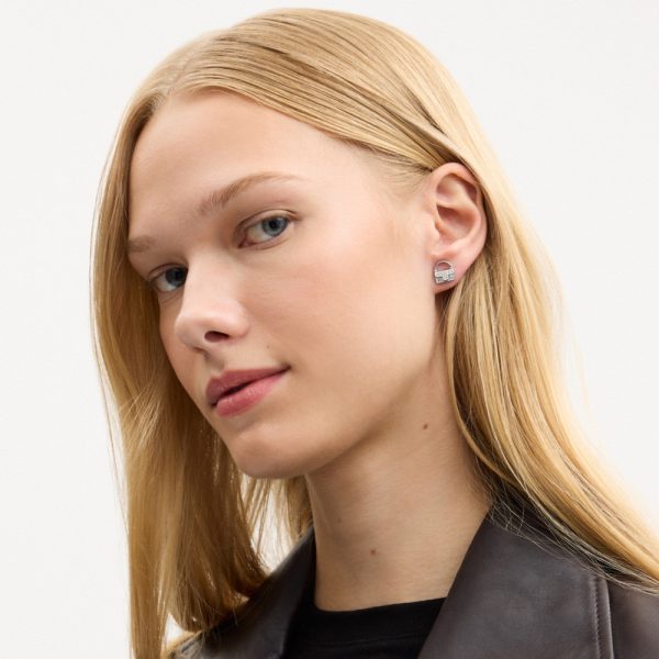 Coach Outlet Pavé Tabby Stud Earrings - Preorder
