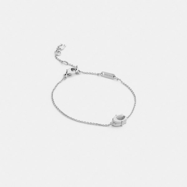 Coach Outlet Signature Solitaire Linear Bracelet - Preorder