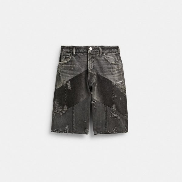 Coach Denim Shorts In Organic Cotton - Preorder