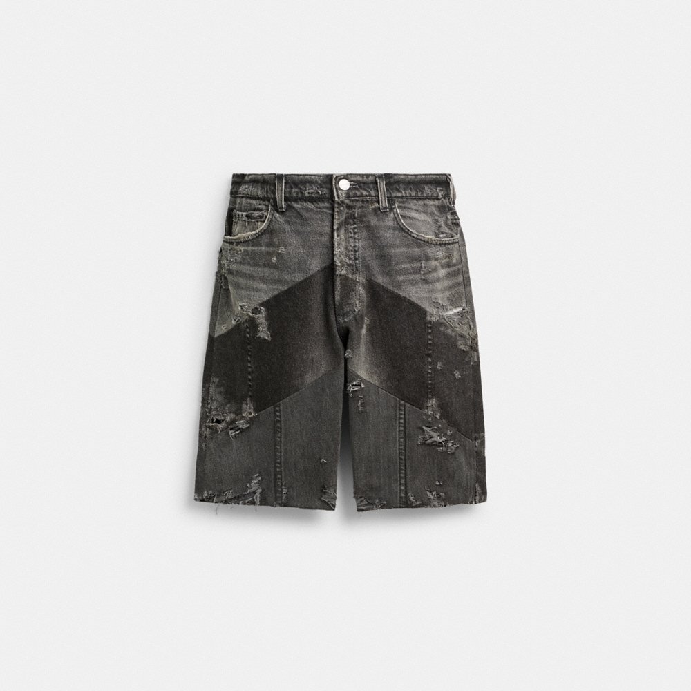 Coach Denim Shorts In Organic Cotton - Preorder
