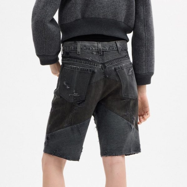 Coach Denim Shorts In Organic Cotton - Preorder