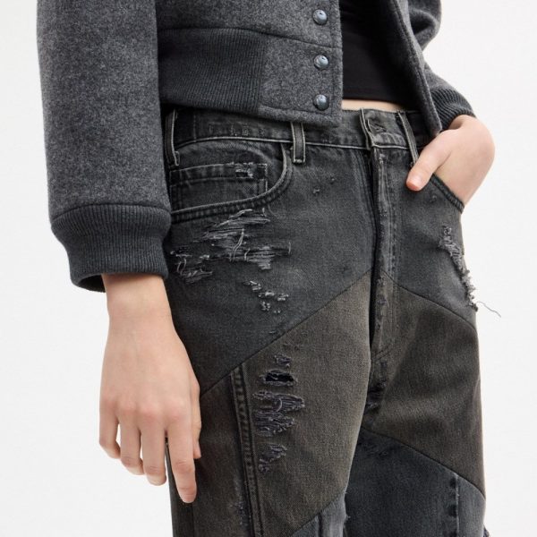 Coach Denim Shorts In Organic Cotton - Preorder