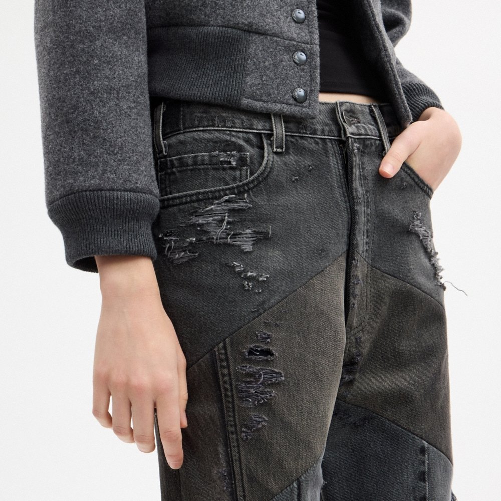 Coach Denim Shorts In Organic Cotton - Preorder