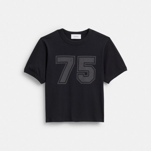Coach Tonal Varsity T-Shirt In Organic Cotton - Preorder