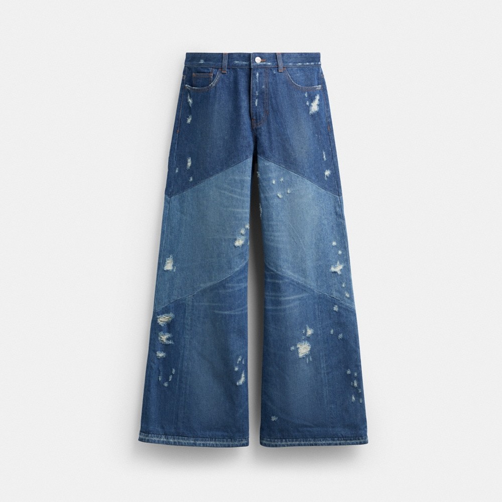 Coach Denim Pants In Organic Cotton - Preorder
