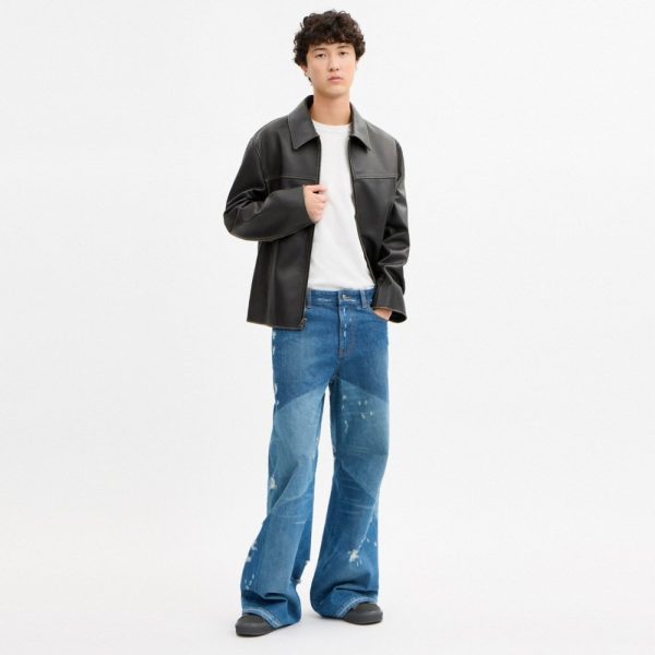 Coach Denim Pants In Organic Cotton - Preorder
