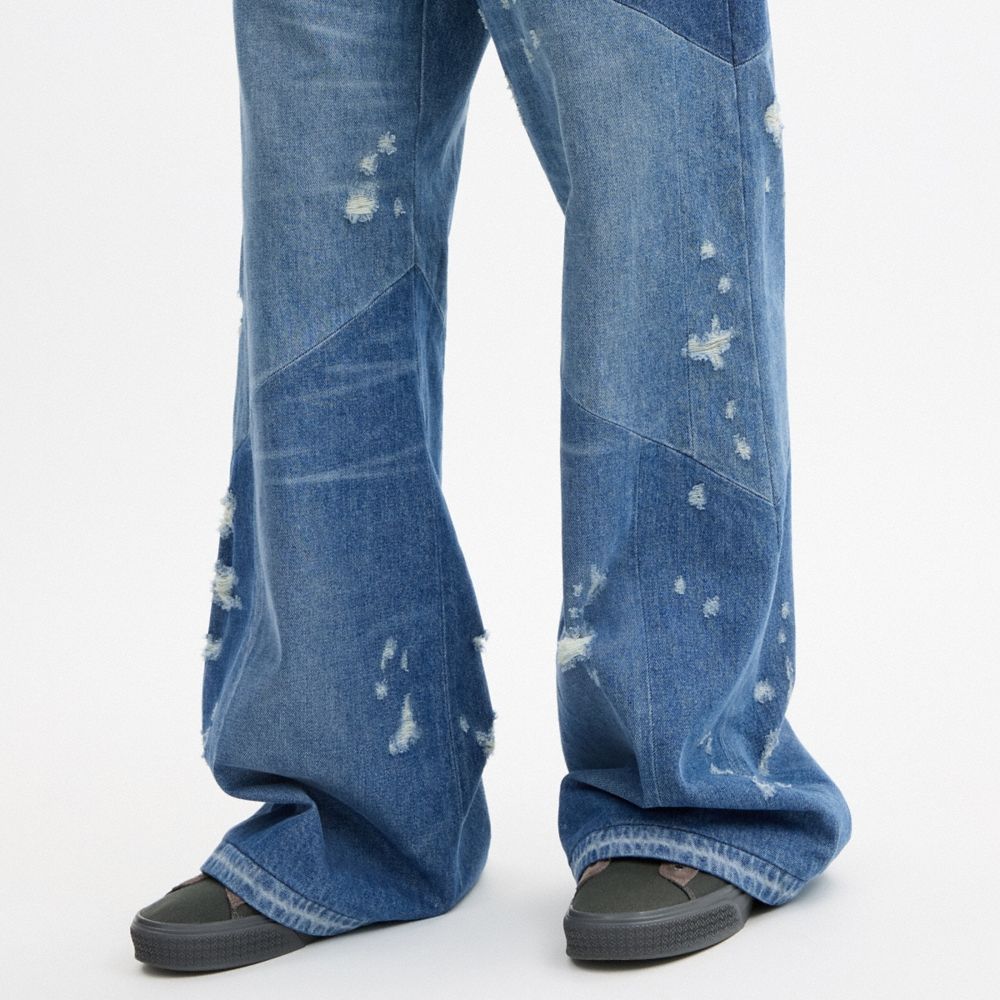 Coach Denim Pants In Organic Cotton - Preorder