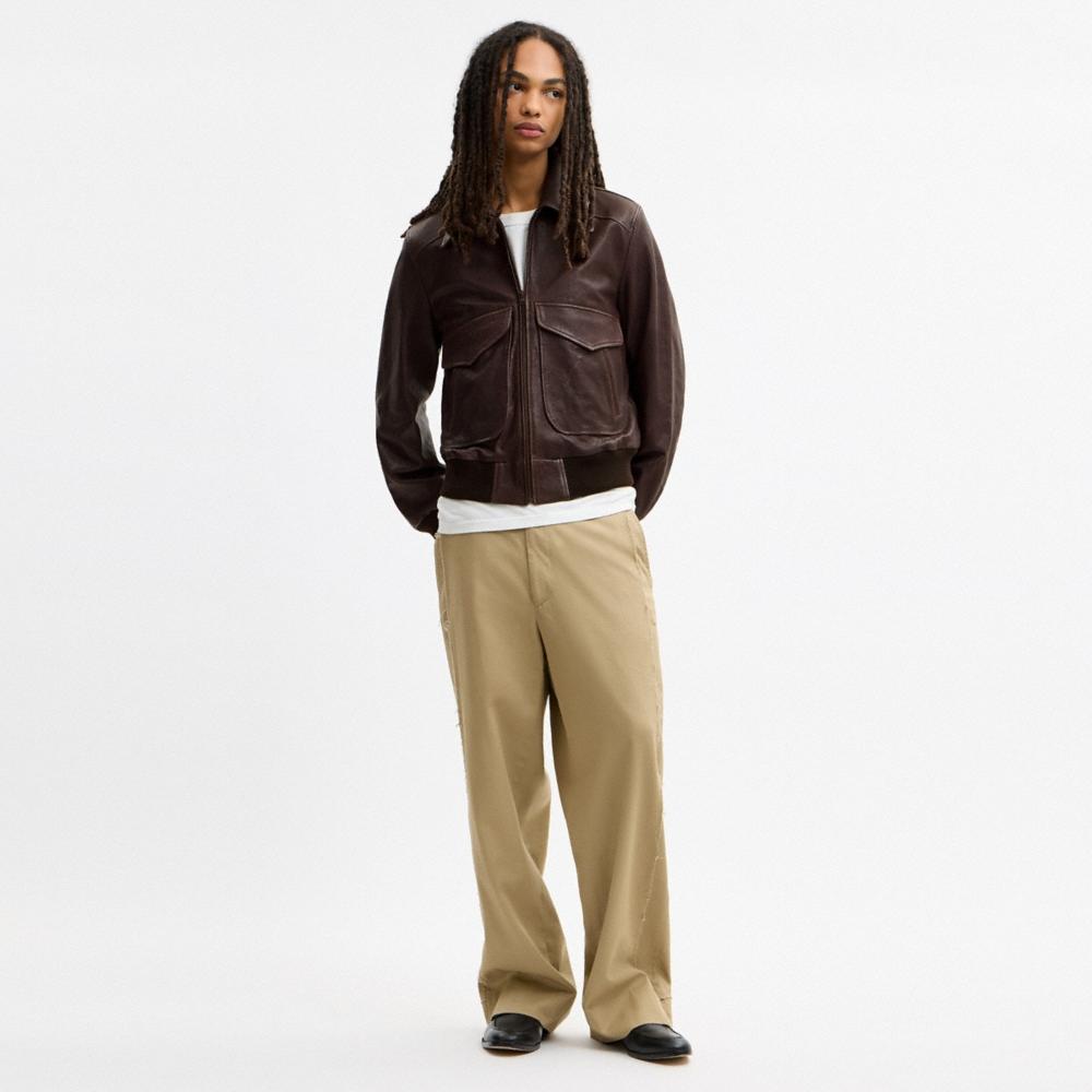 Coach Leather Bomber - Preorder