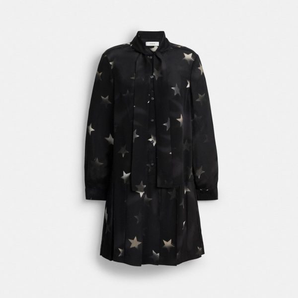 Coach Long Sleeve Star Dress - Preorder