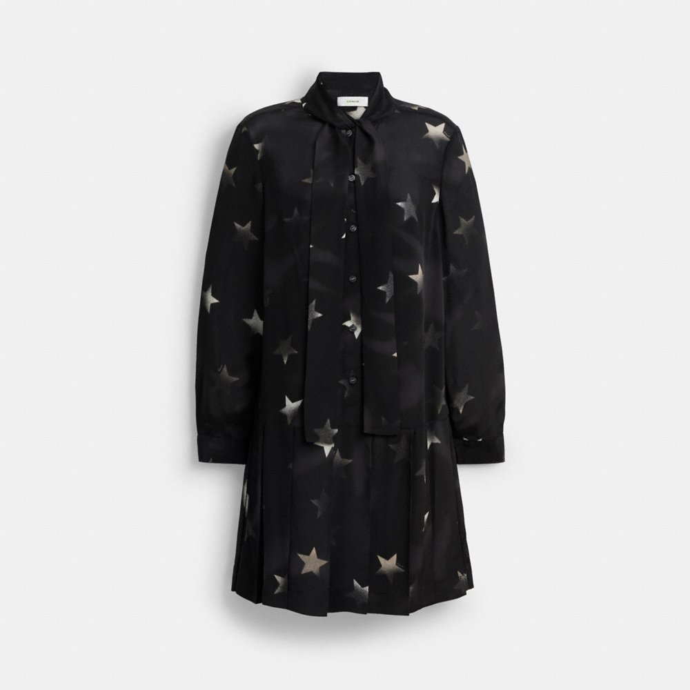 Coach Long Sleeve Star Dress - Preorder