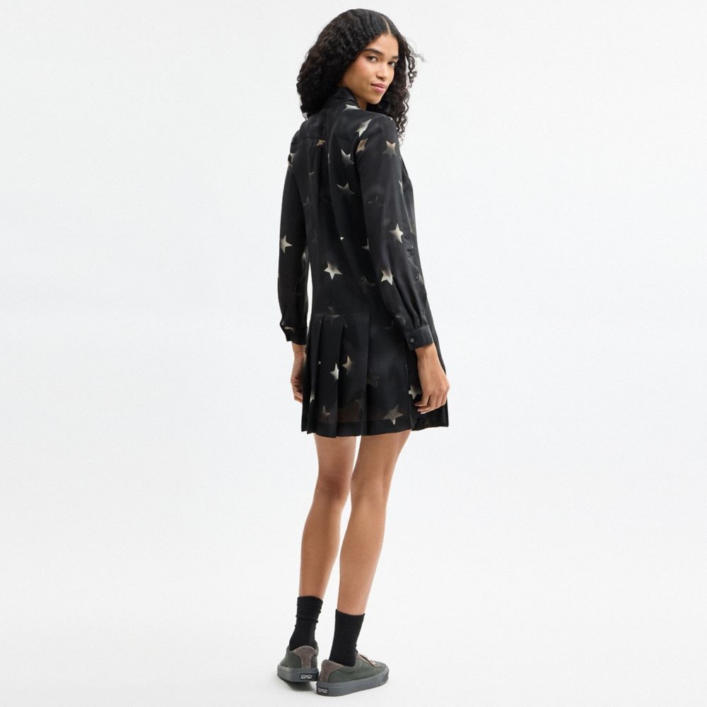 Coach Long Sleeve Star Dress - Preorder