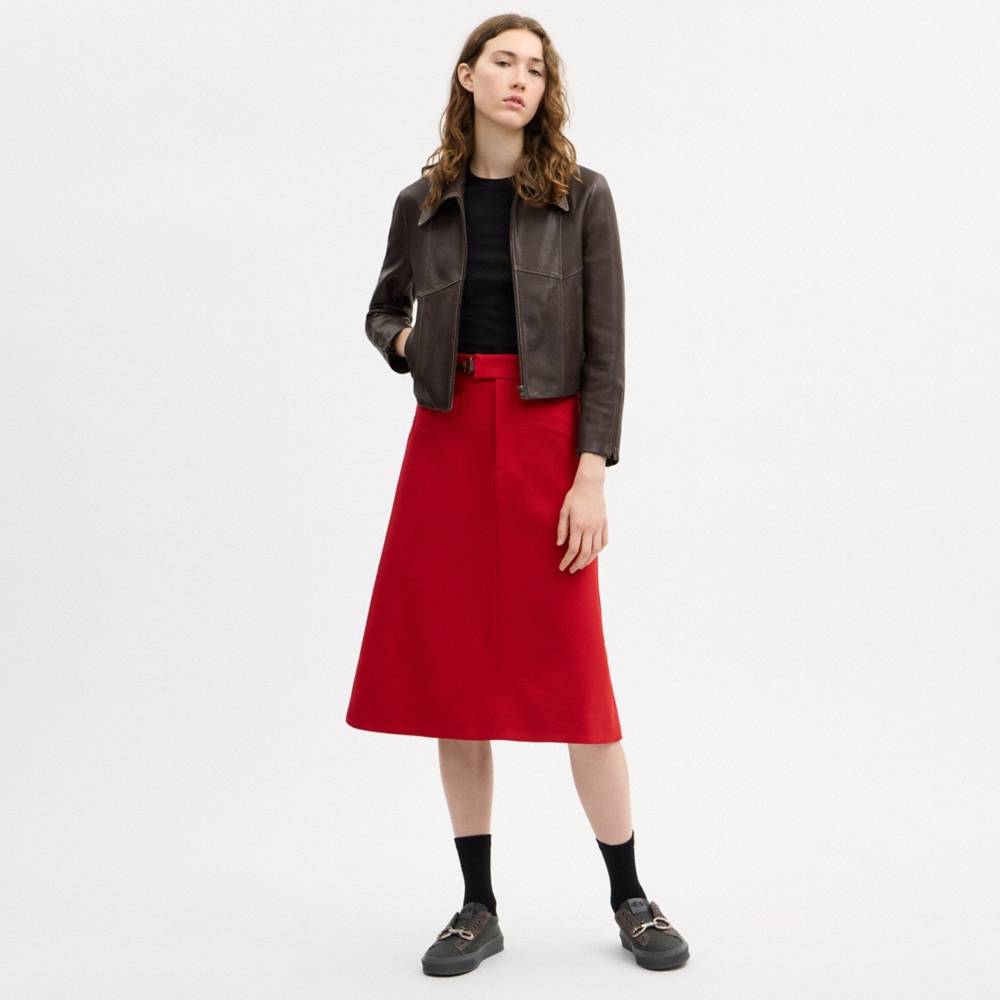Coach Shrunken Leather Jacket - Preorder