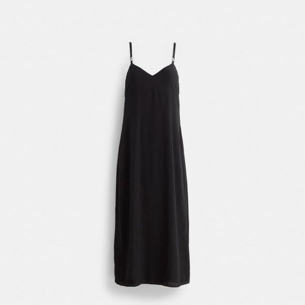 Coach Restored Heritage C Silk Midi Dress - Preorder