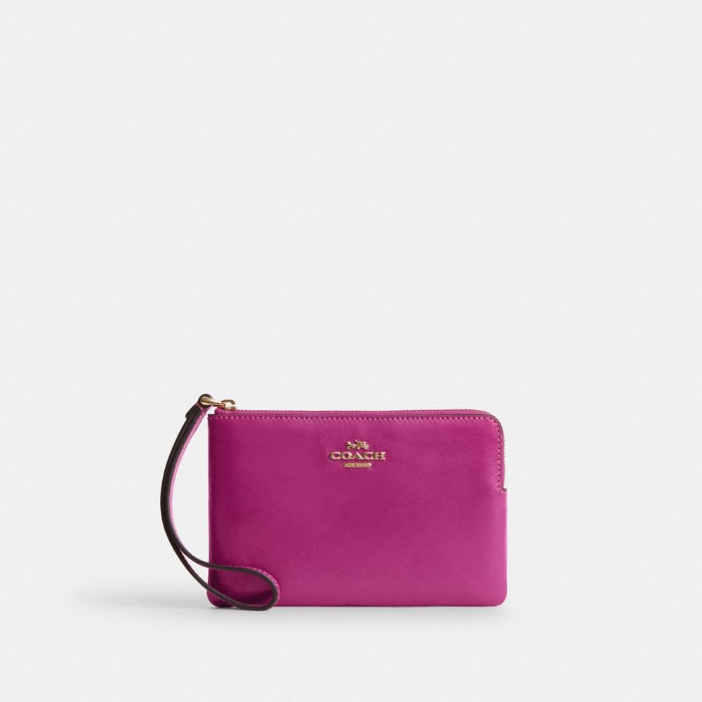 Coach Outlet Corner Zip Wristlet - Preorder