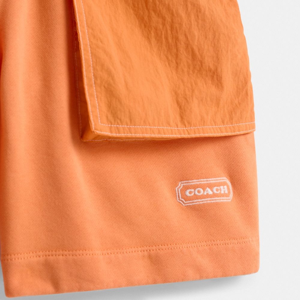 Coach Restored Mixed Material Shorts - Preorder