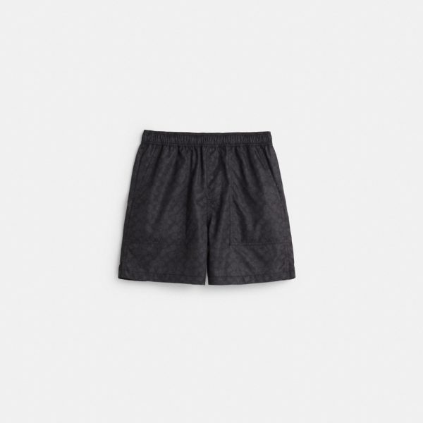 Coach Restored Signature Swim Trunks - Preorder